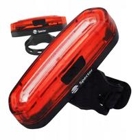 Galinis dviračio žibintas SPECTER AQY, 120 lm, įkraunamas, atsparus vandeniui, LED, USB