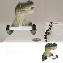 Dinozauro formos tualetinio popieriaus laikiklis