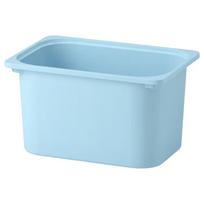 Žaislų dėžė IKEA TROFAST, šviesiai mėlyna, 42x30x23 cm