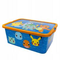 Žaislų dėžė su dangčiu POKEMON, 13 l