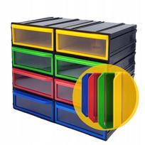 Vaikiškas LEGO kaladėlių laikymo dėžučių rinkinys, 8 vnt.
