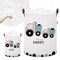 Žaislų dėžė SIPO, su užtrauktuku, 43 l, XL