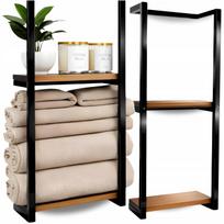 Metalinė vonios rankšluosčių lentyna LOFT, 77 cm, WWG