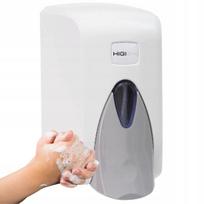 Muilo putų dozatorius, baltas, sieninis, 500 ml, ATEST PZH
