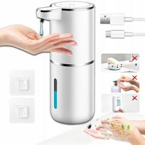Automatinis bekontaktis muilo dozatorius 380 ml, USB-C, geliniam muilui