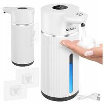 Automatinis muilo dozatorius, 420 ml, baltas, USB įkrovimas