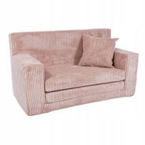 Vaikiška minkšta sofa–fotelis