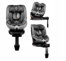 Automobilinė kėdutė Lionelo ANTOON, pilka, 0–18 kg, su Isofix
