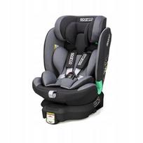 Automobilinė kėdutė SPARCO SK6000i 9-25 kg juoda-pilka ISOFIX, pasukama