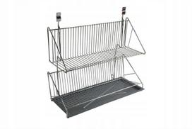 Pakabinama indų džiovyklė 56 cm, sidabro spalvos