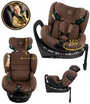 Automobilinė kėdutės bazė SORINO Aurora, 360°, 40–150 cm, ruda, i-Size