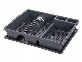Indų džiovyklė Bentom Classic, 42x32 cm, plastikinė, tamsiai pilka