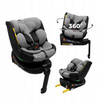 Vaikiška pasukama automobilinė kėdutė KidsZone, Isofix, 0–36 kg, I-Size, 40–150 cm