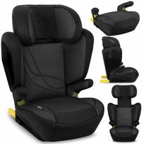 Automobilinė kėdutė MoMi MEI, 15–36 kg (100–150 cm), juoda, i-Size, ISOFIX