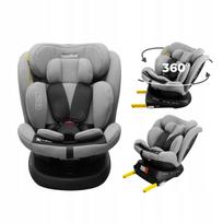 Automobilinė kėdutė KIDS ZONE i-Size, 360° pasukama, ISOFIX, 40–150 cm, 0–36 kg
