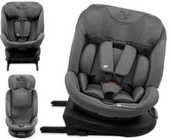 Automobilinė kėdutė Kinderkraft Xpedition 3 i-Size, 40–150 cm, pilka, pasukama