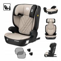 Automobilinė kėdutė Tulano JOY 45, 15–36 kg, Isofix, smėlio spalvos