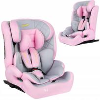 Automobilinė kėdutė SUMMER BABY MILANO, 76–150 cm, ISOFIX, rožinė