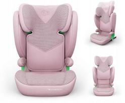 Automobilinė kėdutė Kinderkraft Junior Fix 2 Plus i-Size, 100–150 cm, rožinė
