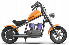Elektrinis vaikiškas motociklas Hyper Gogo Cruiser 12Plus, oranžinis