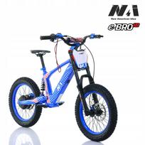 Vaikiškas elektrinis motociklas NAI e-BRO 18, 2025 metų modelis