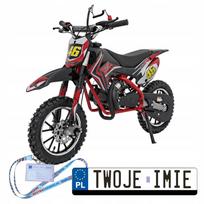 Benzininis motociklas RENEGADE 50R, 49 cc, iki 70 kg, 40 km/val., pripučiami ratai, užvedimo raktas