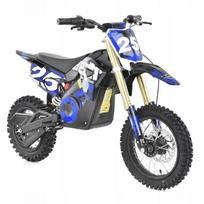 Vaikiškas elektrinis motociklas HECHT 59100, mėlynas, 3 greičiai