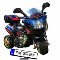Vaikiškas elektrinis motociklas su garsais