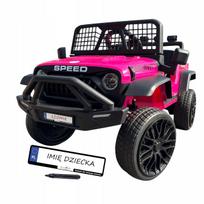 Vaikiškos elektromobilio baterija 12V, tinka 4x4, su EVA ratais, LED žibintais ir 2.4G nuotolinio valdymo plokštėmis