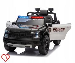 Vaikiška elektromobilis Milly Mally Ford Ranger Policija, juodas