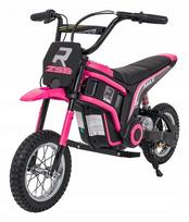 Vaikiškas elektrinis motociklas RZ56 MAX, rožinis, 350 W