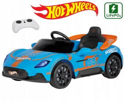 Elektromobilis vaikams Hot Wheels, 12V, su nuotolinio valdymo pultu, Peg Perego, LiFePO4 baterija