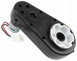 Variklis DRIVE MOTOR 555-24V 200W, automobiliams su akumuliatoriumi, su laidais, 12 mm ašis