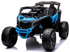 Elektromobilis Can Am Maverick 4x4, 4x200 W, EVA ratai, odinė sėdynė, ličio akumuliatorius