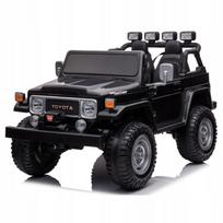 Vaikiškas elektromobilis TOYOTA LAND CRUISER 4x4, 4x80W, 24V, 7Ah, EVA ratai, PILOT akumuliatorius