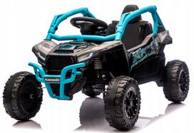 Vaikiška elektrinė mašina Kawasaki Teryx, 4x4, odinė sėdynė, nuotolinio valdymo pultas, ličio jonų baterija