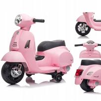 Vaikiškas elektrinis paspirtukas MINI Vespa, rožinis