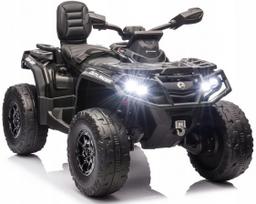 Vaikiškas keturratis QUAD OUTLANDER 4x4, 800 W, 24V, odinė sėdynė, EVA ratai, 24V 7Ah akumuliatorius