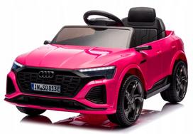 Vaikiškas elektromobilis AUDI SQ8, valdomas pulteliu, su EVA ratais ir ličio jonų akumuliatoriumi