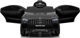 Vaikiškas elektromobilis MERCEDES CLA 4x4, oda, EVA ratai, 12V 9Ah akumuliatorius, 180W, Bluetooth