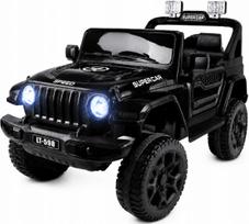 Vaikiškas elektromobilis JEEP LT Off Road 4x4, 4 varikliai, 12V 9Ah, su amortizatoriais