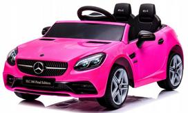 Elektromobilis vaikams MERCEDES SLC300, nuotolinis valdymas, EVA ratai, odinė sėdynė, ličio jonų baterija