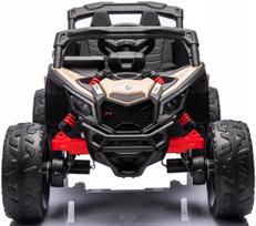 Vaikiškas elektrinis automobilis Can-Am MAVERICK 24V, 4x4, odinė sėdynė, EVA ratai, 800W