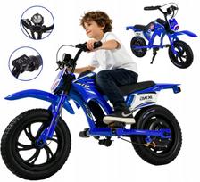 Vaikiškas elektrinis motociklas JKING C6, 300W, 12 km/h, 2600mAh, 12 colių padangos