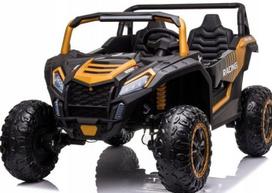 Vaikiškas elektrinis automobilis BUGGY RACING, 4x200W, 24V