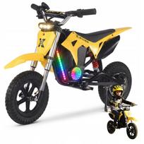 Vaikiškas elektrinis motociklas MINI KROS XRIDER 12 Pro, įkraunamas