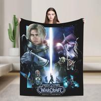 WOW World of Warcraft Blankets Quality Soft  Bedding Throws Winter Kids Bedroom Novelty Bedspread 30x40in