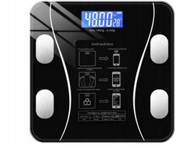 Vonios svarstyklės su Bluetooth, elektroninės, 180 kg