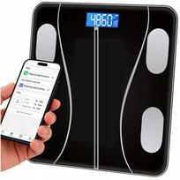 Vonios svarstyklės SMART ANALYTICAL, 180 kg, elektroninės, su kūno sudėties analize
