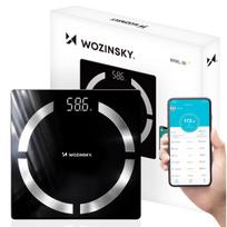 Vonios svarstyklės su kūno analizės funkcija, Bluetooth, LCD ekranas, pritaikytos programėlei